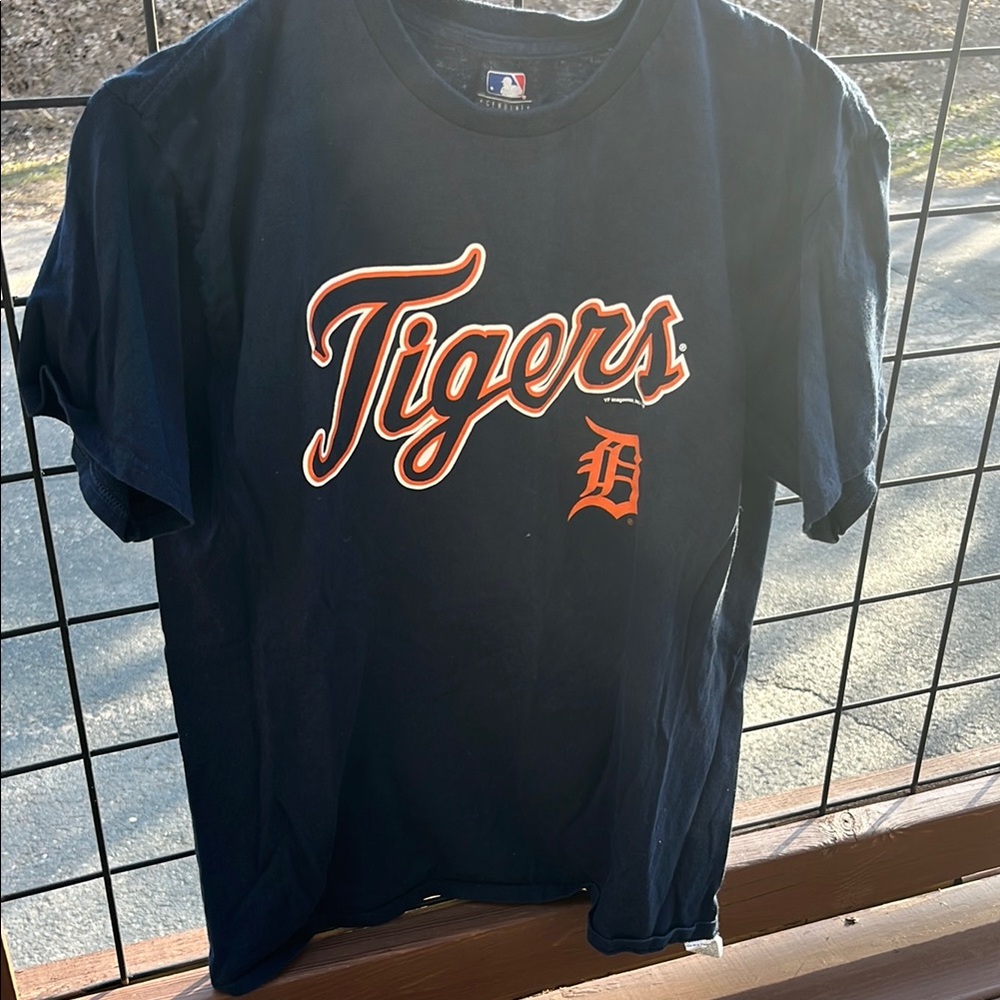 Detroit Tigers Navy T-Shirt Mefium